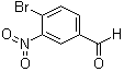 structure of CAS# 163596-75-6, 4-Bromo-3-nitrobenzaldehyde