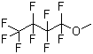 structure of CAS# 163702-07-6, Methyl nonafluorobutyl ether;Perfluorobutyl methyl ether; Methyl 1,1,2,2,3,3,4,4,4-nonafluorobutyl ether