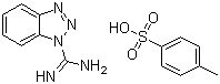 结构式 CAS# 163853-10-9, 苯并三唑-1-甲脒对甲苯磺酸盐