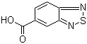 结构式 CAS# 16405-98-4, 2,1,3-苯并噻二唑-5-甲酸