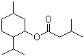 Menthyl isovalerate molecular structure (CAS 16409-46-4)
