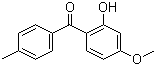 结构式 CAS# 1641-17-4, 美克西酮; 二苯酮-10; 2-羟基-4-甲氧基-4'-甲基二苯甲酮