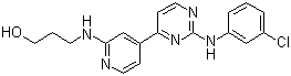 CGP 60474 molecular structure (CAS 164658-13-3)