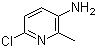 3-Amino-6-chloro-2-picoline molecular structure (CAS 164666-68-6)