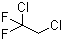 1,2-Dichloro-1,1-difluoroethane molecular structure (CAS 1649-08-7)