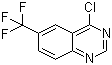 结构式 CAS# 16499-64-2, 4-氯-6-三氟甲基喹唑啉