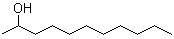 结构式 CAS# 1653-30-1, 2-十一烷基醇