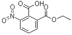 2-Carboxy-3-nitrobenzoic acid ethyl ester molecular structure (CAS 16533-45-2)