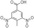 3,5-Dinitro-4-methylbenzoic acid molecular structure (CAS 16533-71-4)