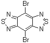 结构式 CAS# 165617-59-4, 4,8-二溴苯并[1,2-c:4,5-c']二[1,2,5]噻二唑-6-S(IV)