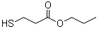 structure of CAS# 165804-07-9, Propyl 3-mercaptopropanoate;Propyl 3-mercaptopropionate; 3-Mercaptopropanoic acid propyl ester