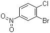 structure of CAS# 16588-26-4, 3-Bromo-4-chloronitrobenzene;2-Bromo-1-chloro-4-nitrobenzene; 1-Bromo-2-chloro-5-nitrobenzene