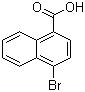 structure of CAS# 16650-55-8, 4-Bromo-1-naphthoic acid