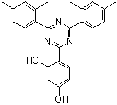 2-(2,4-Dihydroxyphenyl)-4,6-bis(2,4-dimethylphenyl)-1,3,5-triazine molecular structure (CAS 1668-53-7)