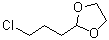structure of CAS# 16686-11-6, 2-(3-Chloropropyl)-1,3-dioxolane;3-Chloro-1-(1,3-dioxolan-2-yl)propane