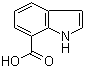 1H-Indole-7-carboxylic acid molecular structure (CAS 1670-83-3)