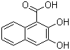 2,3-Dihydroxynaphthalene-1-carboxylic acid molecular structure (CAS 16715-77-8)