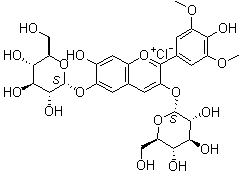 Malvin chloride molecular structure (CAS 16727-30-3)
