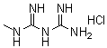 结构式 CAS# 1674-62-0, N'-甲基双胍单盐酸盐