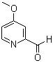 4-Methoxy-2-pyridinecarboxaldehyde molecular structure (CAS 16744-81-3)