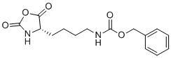 N6-Carbobenzoxy-L-lysine N-Carboxyanhydride molecular structure (CAS 1676-86-4)