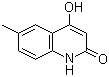 4-Hydroxy-6-methyl-2-quinolone molecular structure (CAS 1677-44-7)