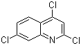 2,4,7-Trichloroquinoline molecular structure (CAS 1677-49-2)