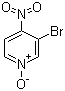 3-Bromo-4-nitropyridine 1-oxide molecular structure (CAS 1678-49-5)
