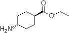 trans-4-Aminocyclohexanecarboxylic acid ethyl ester molecular structure (CAS 1678-68-8)