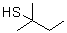 structure of CAS# 1679-09-0, 2-Methyl-2-butanethiol;1,1-Dimethyl-1-propanethiol; 2-Ethyl-2-propanethiol; NSC 229571; NSC 60251; tert-Amyl mercaptan; tert-Amylthiol; tert-Pentyl mercaptan