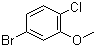 structure of CAS# 16817-43-9, 5-Bromo-2-chloroanisole
