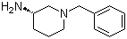 structure of CAS# 168466-85-1, (S)-1-Benzyl-3-aminopiperidine;(S)-3-Amino-1-benzylpiperidine