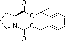 结构式 CAS# 16881-39-3, N-苄氧羰基-L-脯氨酸叔丁酯