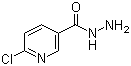 结构式 CAS# 168893-66-1, 6-氯吡啶-3-甲酰肼