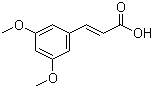 3,5-Dimethoxycinnamic acid molecular structure (CAS 16909-11-8)