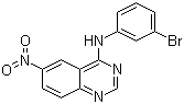(3-Bromophenyl)-(6-nitroquinazolin-4-yl)amine molecular structure (CAS 169205-77-0)
