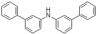structure of CAS# 169224-65-1, N-[1,1'-Biphenyl]-3-yl-[1,1'-biphenyl]-3-amine;N,N-Bis(1,1'-Biphenyl-3-yl)amine; N,N-Bis(3-phenylphenyl)amine