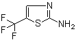 structure of CAS# 169260-97-3, 5-(Trifluoromethyl)thiazol-2-amine;2-Amino-5-(trifluoromethyl)thiazole