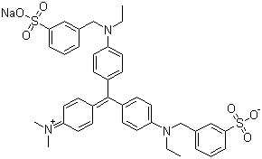 结构式 CAS# 1694-09-3, 酸性紫 49