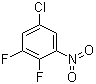 structure of CAS# 169468-81-9, 5-Chloro-2,3-difluoronitrobenzene;5-Chloro-1,2-difluoro-3-nitrobenzene