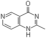 2-Methylpyrido[4,3-d]pyrimidin-4(1H)-one molecular structure (CAS 16952-45-7)
