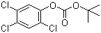 tert-Butyl 2,4,5-trichlorophenyl carbonate molecular structure (CAS 16965-08-5)