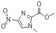 structure of CAS# 169770-25-6, Methyl 4-nitro-1-methylimidazole-2-carboxylate