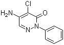 杀草敏分子结构 (CAS 1698-60-8)