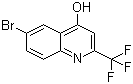 6-Bromo-2-(trifluoromethyl)quinolin-4-ol molecular structure (CAS 1701-22-0)