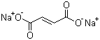 Disodium fumarate molecular structure (CAS 17013-01-3)
