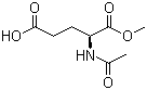 N-Acetyl-L-glutamic acid 1-methyl ester molecular structure (CAS 17015-15-5)