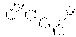BLU 285 molecular structure (CAS 1703793-34-3)