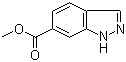 Methyl 1H-indazole-6-carboxylate molecular structure (CAS 170487-40-8)