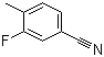 3-Fluoro-4-methylbenzonitrile molecular structure (CAS 170572-49-3)